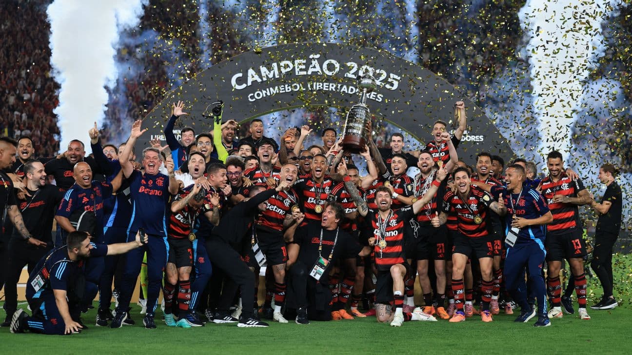 Flamengo celebrates